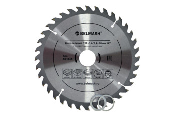BELMASH 190×1,6/1,4×30/25,4/22,2 36Т Диск пильный