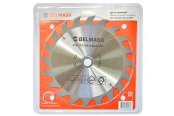 BELMASH 250х3,2/2,0х32ММ 20Т Диск пильный