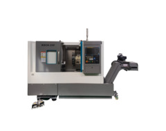 Токарный станок с ЧПУ JET KDCK-25AF CNC (Fanuc 0i, гидрав. патрон, 5000 об/мин, деталеуловитель)