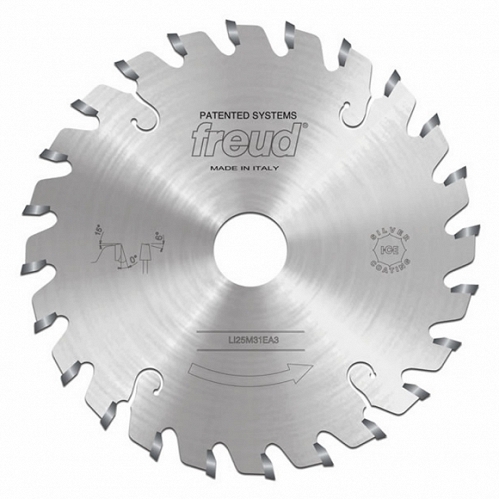 Дисковая подрезная пила Freud 120x3.1-4.3/2.2x20(22)x24T LI25M31EB3