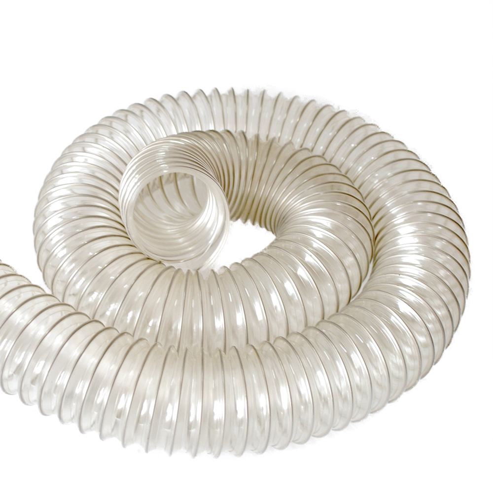 PVC 500-100/CI Шланг прозрачный диаметр 100 мм, стенка 0,5 мм, длина 5 м