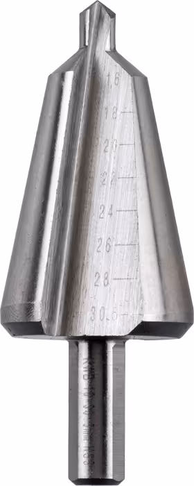 Коническое сверло HSS, 16-30 мм, в упаковке kwb by Einhell (525200)
