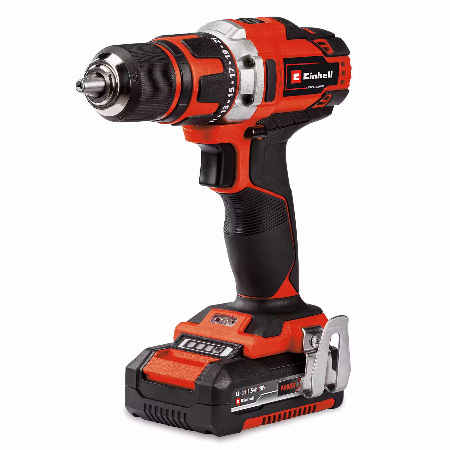 Аккум. Шуруповерт Einhell TE-CD 18/40-1 Li (2x1,5 Ah) (4513939)