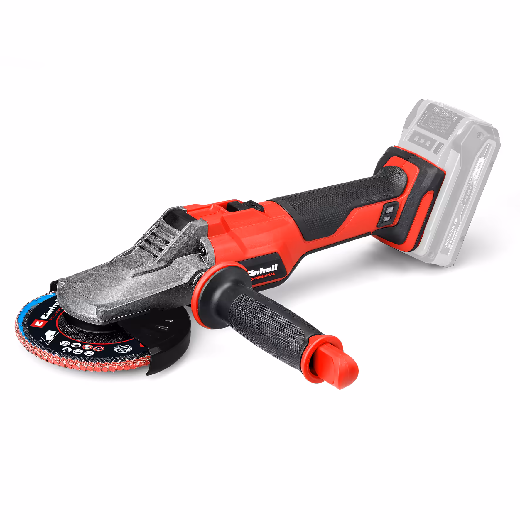 Аккум. Углошлифмашина Einhell TP-AG 18/125 F Li BL - Solo (4431175)