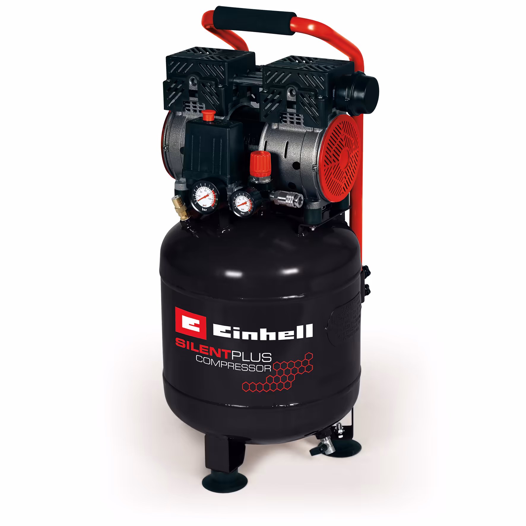 Сетев. Компрессор Einhell TE-AC 135/24 Silent Plus (4020610)