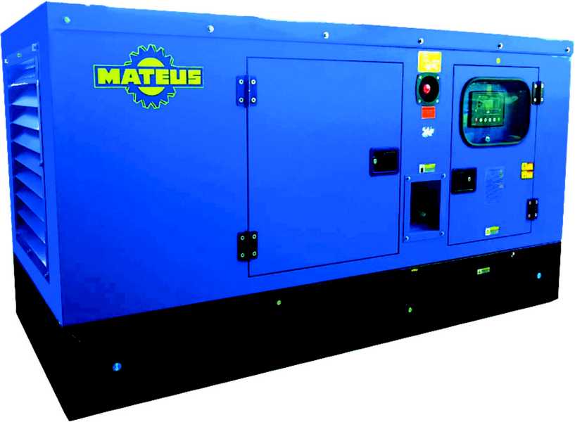 Дизельная генераторная станция Mateus MS01301, 22 кВт